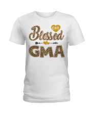 Blessed Gma - Leo Ladies T-Shirt tile