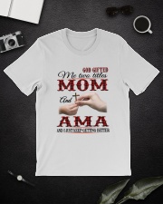 Mom And Ama - CR.Png Classic T-Shirt lifestyle-mens-crewneck-front-16