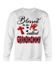 Blessed To Be Called Grandmommy - Red Crewneck Sweatshirt tile