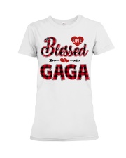 Blessed Gaga - Red Premium Fit Ladies Tee tile