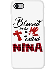 Blessed To Be Called Nina - Red Phone Case tile