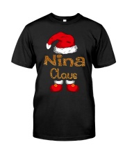 Nina Claus - Funny Christmas Classic T-Shirt front