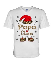 Popo Claus - Funny V-Neck T-Shirt tile