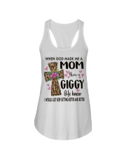 Mom Then A Giggy - Cross Ladies Flowy Tank tile