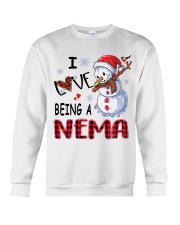 I Love Being A Nema - Xmas Crewneck Sweatshirt tile
