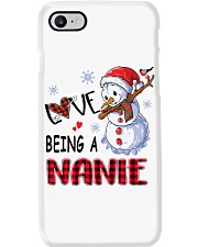 I Love Being A Nanie - Xmas Phone Case tile