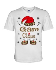 Gam Claus - Funny V-Neck T-Shirt tile