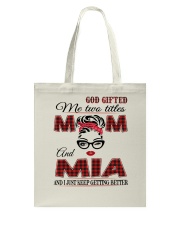 Mom And Mia - Red 2022 .Png Tote Bag tile