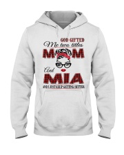 Mom And Mia - Red 2022 .Png Hooded Sweatshirt tile