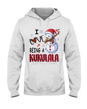 I Love Being A Kukulala - Xmas Hooded Sweatshirt tile