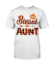 Blessed Aunt - Autumn Classic T-Shirt front