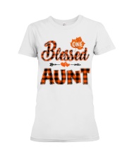 Blessed Aunt - Autumn Premium Fit Ladies Tee tile