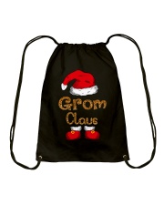 Grom Claus - Funny Christmas Drawstring Bag tile