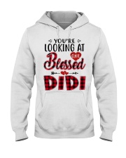 One Blessed Didi - Red Hooded Sweatshirt tile