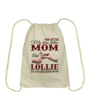 Mom And Lollie - CR.Png Drawstring Bag tile