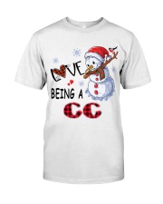 I Love Being A Cc - Xmas Classic T-Shirt front