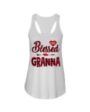Blessed Granna - Red Ladies Flowy Tank tile