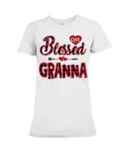 Blessed Granna - Red Premium Fit Ladies Tee tile