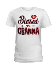 Blessed Granna - Red Ladies T-Shirt tile