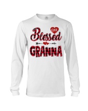 Blessed Granna - Red Long Sleeve Tee tile