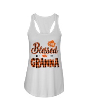 Blessed Granna - Autumn Ladies Flowy Tank tile