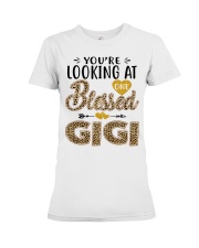 One Blessed Gigi - Leo Premium Fit Ladies Tee tile