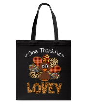 One Thankful Lovey - Turkey Tote Bag tile