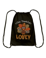 One Thankful Lovey - Turkey Drawstring Bag tile