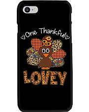 One Thankful Lovey - Turkey Phone Case tile