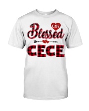 Blessed Cece - Red Classic T-Shirt front