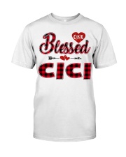 Blessed Cici - Red Classic T-Shirt front