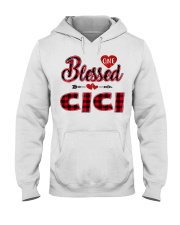 Blessed Cici - Red Hooded Sweatshirt tile