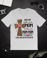 Mom Then A Mom-mom - Cross 2 Classic T-Shirt lifestyle-mens-crewneck-front-16