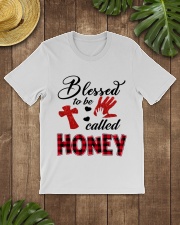 Blessed To Be Called Honey - Red Classic T-Shirt lifestyle-mens-crewneck-front-18