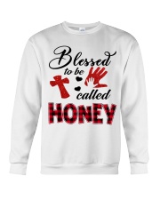 Blessed To Be Called Honey - Red Crewneck Sweatshirt tile
