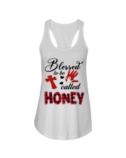 Blessed To Be Called Honey - Red Ladies Flowy Tank tile