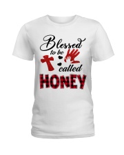 Blessed To Be Called Honey - Red Ladies T-Shirt tile