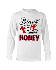 Blessed To Be Called Honey - Red Long Sleeve Tee tile