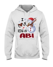 I Love Being An Abi - Xmas Hooded Sweatshirt tile