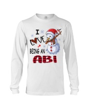 I Love Being An Abi - Xmas Long Sleeve Tee tile