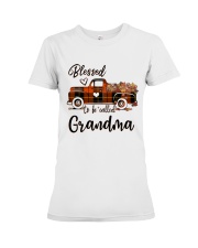 Blessed To be Called Grandma - Autumn Premium Fit Ladies Tee tile