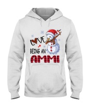 I Love Being An Ammi - Xmas Hooded Sweatshirt tile