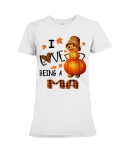 I Love Being A Ma - Great Premium Fit Ladies Tee tile