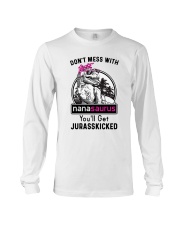 Don't Mess With Nana Saurus Long Sleeve Tee tile