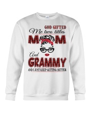 Mom And Grammy - Red 2022 .Png Crewneck Sweatshirt tile