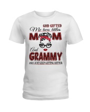 Mom And Grammy - Red 2022 .Png Ladies T-Shirt tile