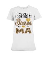 One Blessed Ma - Leo Premium Fit Ladies Tee tile