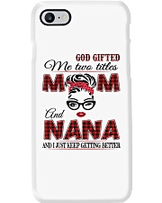 Mom And Nana - Red 2022 .Png Phone Case tile