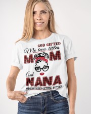 Mom And Nana - Red 2022 .Png Classic T-Shirt apparel-classic-tshirt-lifestyle-front-100