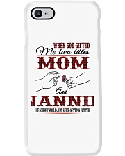 Mom And Nannie - H Phone Case tile